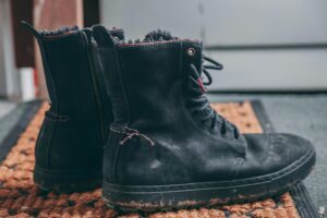 Cowhide Leather Boots